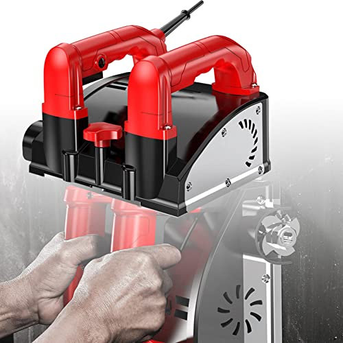 XNZJHPP Machine à raboter Les Murs électrique 1180 W, Pelle à béton, grattoir à Mastic, 160 mm de Largeur, 1 à 4 mm de Profondeur pour Le Mur Miller