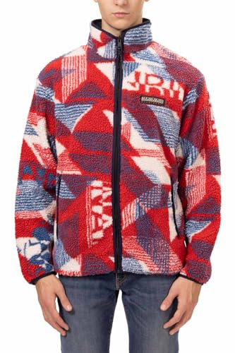 NAPAPIJRI - Pile Uomo Argient Colorblock - Taglia XL