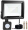 OUSIDE 50W Faretto LED da Esterno con Sensore di Movimento, IP66 Impermeabile, 4300LM 6500K Luce Bianca Fredda - Faro LED Interno ed Esterno per Garage, Cortile e Giardino,220-240V AC