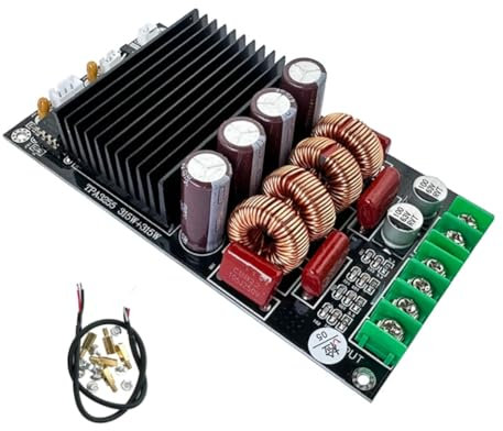 Baeroprki TPA3255 2x300W Estéreo HiFi Placa Amplificadora de Potencia Digital 600W Amplificador de Sonido de Audio Clase D para Altavoz de Coche Subwoofer Hogar