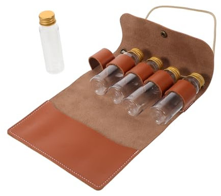 BESPORTBLE Camping Condiment Bag Spice Bottles Compact Storage for Outdoor Cooking Bbq Picnic Travel Seasoning Kit