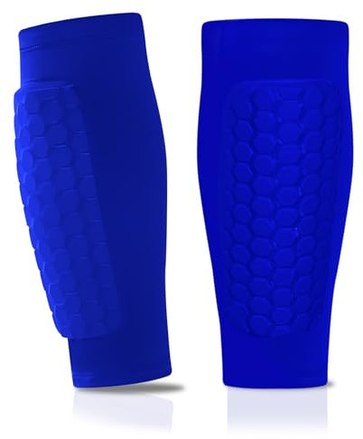 1 Paar Kinder Schienbeinschonerhalter, Sport Schienbeinschutz für Kinder, ski schienbeinschoner, schienbeinschoner für fußball, Wadenschutz, Schienbeinschoner, Für Jungen Und Mädchen（Blau）
