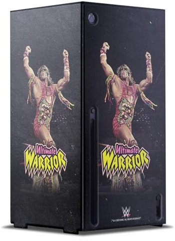 Head Case Designs Officially Licensed WWE Corner Ring The Ultimate Warrior Game Console Wrap Case Cover Compatible With Xbox Series X Console