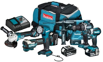 Makita DLX6131TX1 18V Li-ion LXT 6 Piece Combo Kit