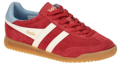 Gola Women's Torpedo Sneaker, Red/Off White/Air, 5 UK