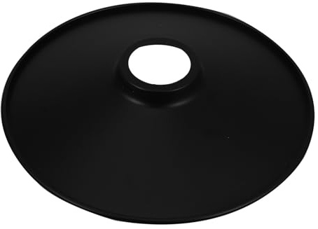 Toyvian Lampenschirm Aus Metall Für Stehlampe Und Tischlampe Retro Lampenschirm Aus Eisen Flache Lampenabdeckung Lampenschirmdekor Aus Metall Für Leselampe Nachtischlampe Und Wohnzimmer