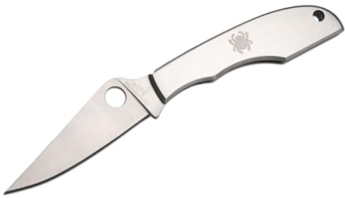 Spyderco C138P Erwachsene Taschenmesser Grasshopper, grau, One Size