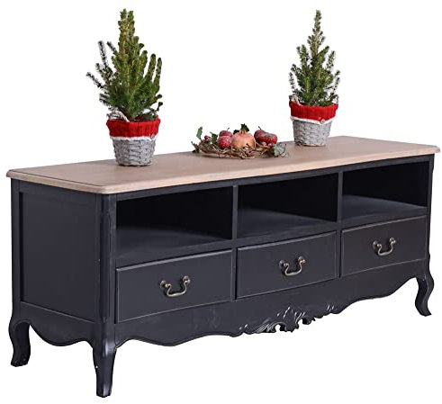 Nostalgie TV Schrank Fernsehschrank Chateau en Provence Antik Look HMA048 Palazzo Exclusiv