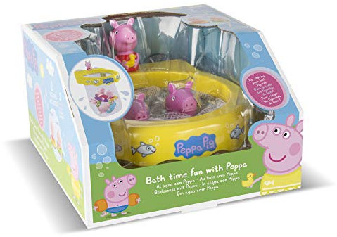 IMC Toys 360112PP - Peppa Pig Badenetz mit Figuren