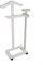 Arredamenti Italia ARREDAMENTIITALIA AR_IT 18 ANTIMO Stummer Diener Buche massiv/Holz Weiß 130 x 37 x 32 cm
