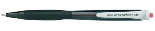 Tintenroller uni-ball® JETSTREAM SPORT, Schaft schwarz, dokumentenecht, rot