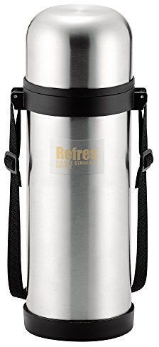 PEARL METAL Parukinzoku Bottiglia d'Acqua Tazza 1000ml con Il Doppio Bottiglia dell'Acciaio Rifuresu HB-2425