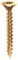 Boîte 500 Vis Rocket fraisante Torx filetage total VYNEX - 4.0 x 20-351400223296