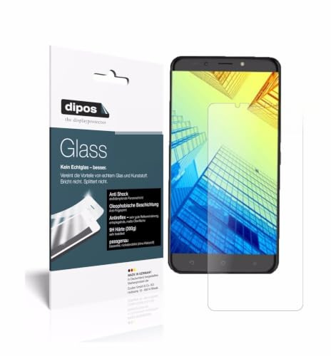 dipos 2x Displayschutzfolie 9H matt für Alcatel A7 XL