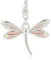 Thomas Sabo Damen Charm-Anhänger Libelle Charm Club 925 Sterling Silber 1516-041-9