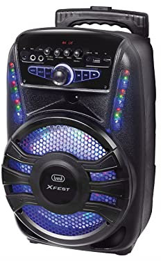 Trevi Multifunktion Lautsprecher XF 450 schwarz, Bluetooth, USB, microSD, 30W