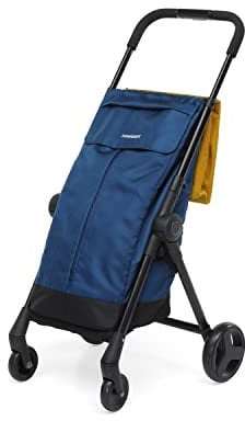 Foppapedretti Go Fast Carrello Portaspesa Pieghevole, Ocean