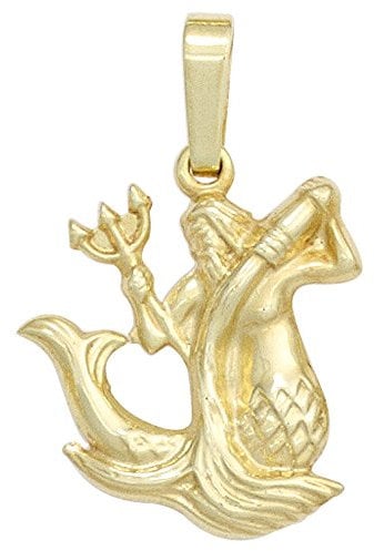 Jobo Sternzeichen-Anhänger Wassermann aus 8 Karat 333 Gold