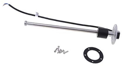 Tenlacum Marine Boat Truck RV Water Level Gauge Sensor Fuel Sending Unit 0~190 ohm- 100mm 150mm 200mm 250mm 300mm (300mm)