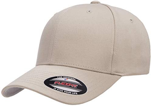 Flexfit Herren Flexfit Herren Athletic Baseball Fitted Cap Verschluss, stone, S-M EU