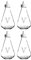 Ravenhead Essentials Vinegar Pot Shaker Cap top Clear (Pack of 4)