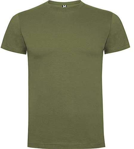 ROLY Dogo Premium 6502 Camiseta 100% algodón Unisex Verde Militar 15 S