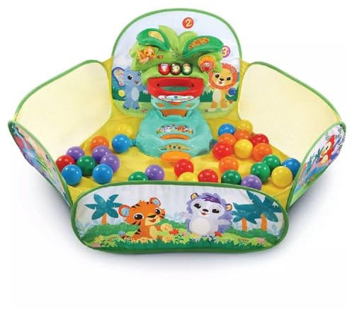 VTech – Piscine à Balles Interactive des P'tits Loulous, Jouet Bébé Interactif – 9 Mois/3 Ans – Version FR Multicolore 533605