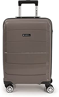 Gabol Koffer C22 Stein, Erwachsene, Uni, Grau (Grau), Einheitsgröße