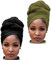 DRESHOW Hair Wrap for Black Women with Natural Hair Large Stretch Soft Edge Scarves for Braids Dreadlocks