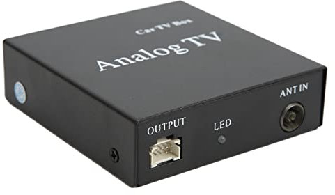 Sintonizzatore TV analogico per auto, comodo utilizzo Ricevitore segnale TV analogico Immagine nitida Menu OSD Display Sistema TV completo per accessori video automatici