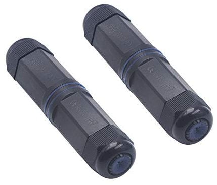 LEENUE Waterproof RJ45 Coupler Ethernet Connectors IP67 Outdoor Female to Female Cat6, Cat5e, Cat5 Cables 2 Pack