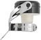 Waf Supertappo Universale con Leva Non Ricoperto, Plastic, Multicolore