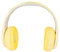 Bluetooth Headset, Noise Reduction Wireless Gaming Headset Foldable Over Ear Bluetooth Headphones with RGB Lights for Kids Adults Girls Boys(Yellow)