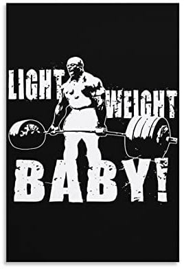 SIPMAN Ronnie Coleman Bodybuilder, leichter Motivations-Leinwanddruck, Heimdekoration, Poster für Zimmer, ästhetische Wandkunst, Poster, ungerahmt, 30 x 45 cm