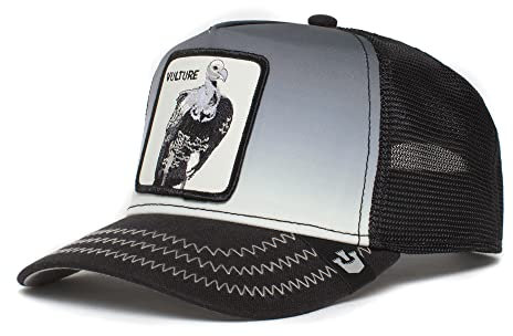 Goorin Bros. Unisex-Erwachsene The Farm Desert Skies Collection Trucker Hat Baseballkappe, Schwarz (Back Off Buzzard), Einheitsgröße