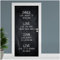 Finest Folia Türfolie 90x200 cm Türtapete Türposter Folie für Tür Wohnzimmer Kinderzimmer Küche Türaufkleber Bad Aufkleber selbstklebend TF01 (20 Chalkboard)