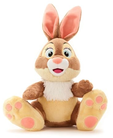 Disney Store Offiziell Miss Bunny Mittelgroßes Kuscheltier, Bambi, 32 cm, Plüschfigur mit Gestickten Details, Geeignet ab Geburt