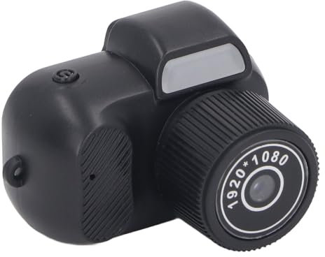Zunate Mini Fotocamera da 2 MP, Videocamera 1080P con Cinturino da Polso, Fotocamera Compatta con Schermo a Colori da 0,96 Pollici per la Registrazione di Fotografie di Viaggio