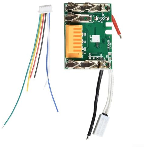 BL1830 Liion Akku PCB Schutz Leiterplatte, kompatibel mit bl1830 bl1840 bl1850 Elektrowerkzeug Lithium Batterie, einfach zu bedienen, Überspannung, Unterspannungsschutz (PCB)