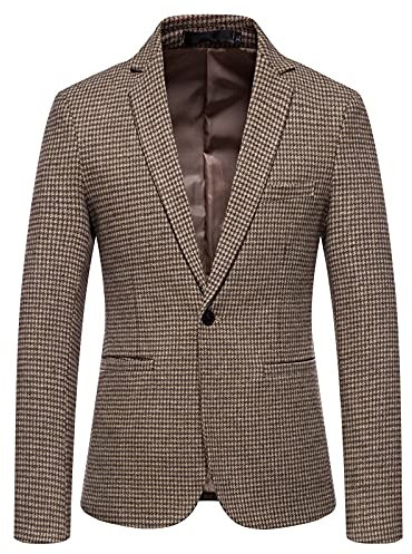 Blazer Homme Veste de Costume Slim Fit Veste Costume Hommes Formal Blazer Hommes Blazer d'affaires pour Hommes Veste Blazer Homme Hiver Costume Homme Rose Pale