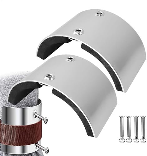 Stelzen geschwungene Platte für Beinfixierung | Aluminiumlegierung Stelzenteile für die Beinfixierung | Robuster Metallstilch -Ersatzteile für Clownleistung, Innenbau, Obstgarten