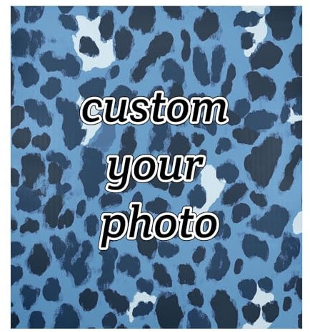 Imán personalizable de leopardo para lavaplatos, reutilizable, para lavaplatos, panel frontal de lavavajillas, decoración de vacaciones, 23 x 26 pulgadas