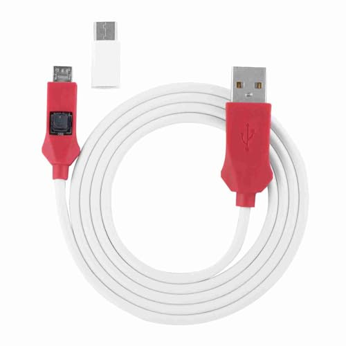 Culnflun Cavo Deep Flash Engineering Cable per telefoni Qualcomm CPU Advanced 9008 Mode Bypass BL Lock Sblocca Account Risolvi problemi software Bianco Rosso Lunghezza 1 m
