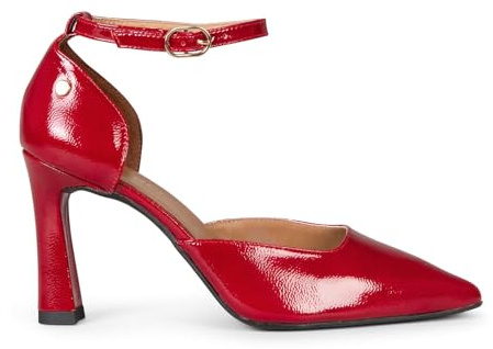 miMaO. Zapatos de Fiesta para Mujer con Pulsera en Piel y Plantilla de Gel. Hecho en España