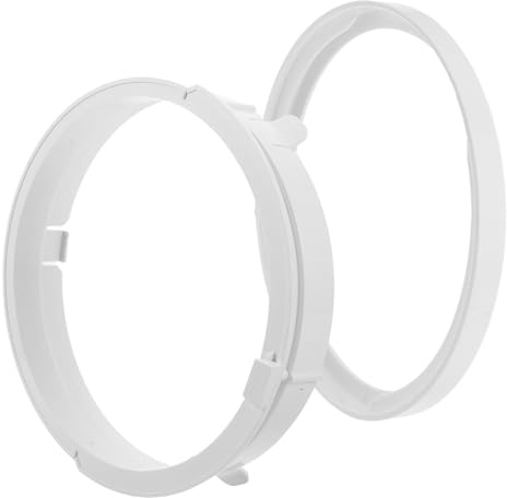 Homoyoyo Tragbarer Klimaanlagen Schlauchadapter 6,6 Zoll Hitzebeständig mit 150mm Ring Kompatibel mit Midea 35 Abluftschlauchkupplung Zubehör für Mobile Klimageräte