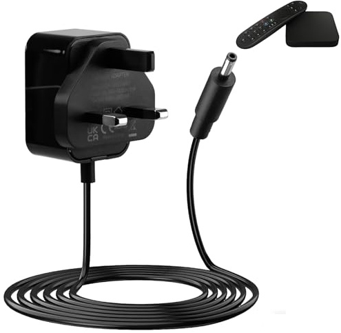 DC 5V Charger for Sky Puck Stream Hub, Replacement 1A Power Adapter | AC 100-240V 50/60Hz to DC Converter with 3.5x1.35mm Jack (5W, 1.5m)
