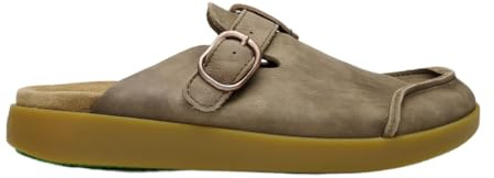 Satorisan - Hoote Premium - Clog Herren - Leder Mule Bequem, Nachhaltig und Dauerhaft - Loden M - 43