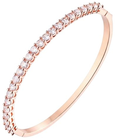 Karma NH10764222 Armreif Damen Zirkone Roségold, Silber oder Gold modernes Design vergoldet modern elegante Geschenkidee Damenschmuck Damenarmreif hypoallergen