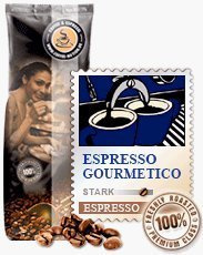 Coffee-Nation Espresso Gourmetico 1000g Bohnen | Spitzenqualität | Kaffeeliebhaber