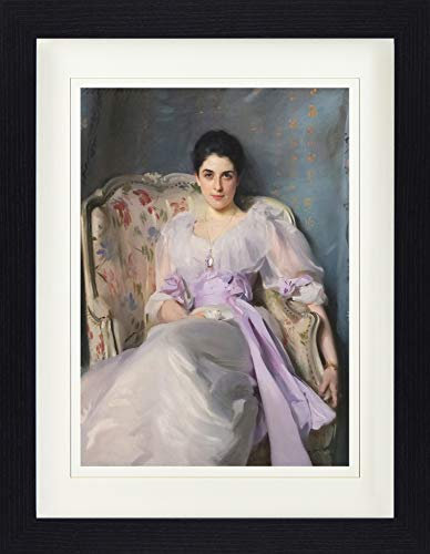 1art1 John Singer Sargent Poster Portrait Der Lady Agnew of Lochnaw, 1892 Gerahmtes Bild Mit Edlem Passepartout | Wand-Bilder | Im Bilderrahmen 40x30 cm